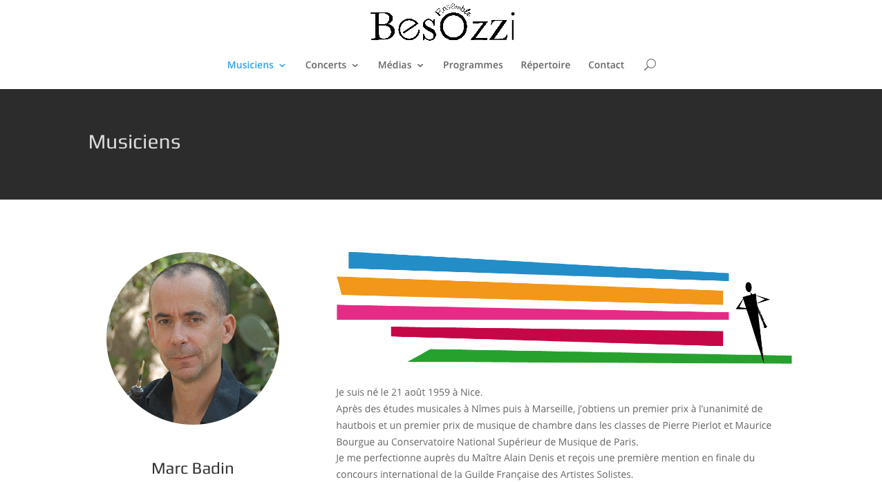 Site web Ensemble Besozzi