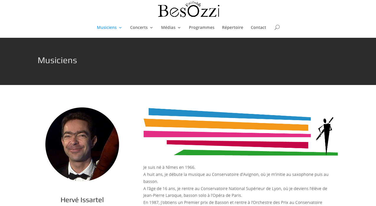 Site web Ensemble Besozzi