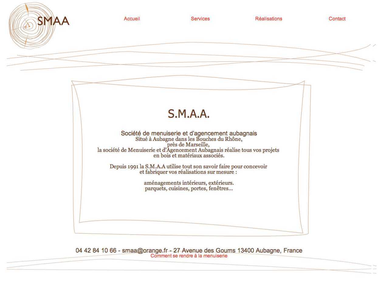 Site web Smaa