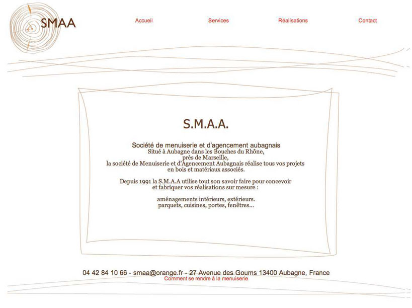 Site web Smaa